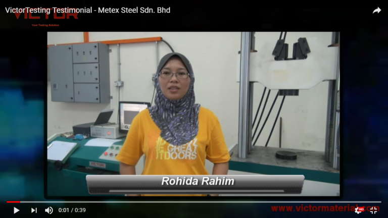 VictorTesting Testimonial Metex Steel Sdn Bhd - Malaysia's ...